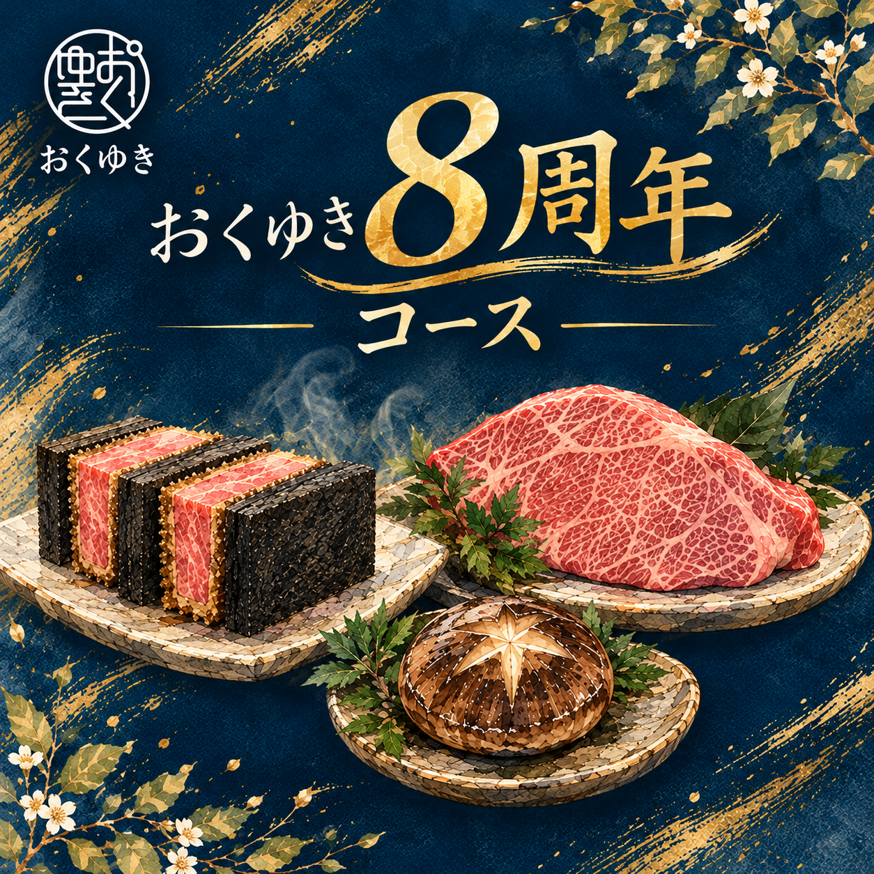 おくゆき8周年コース